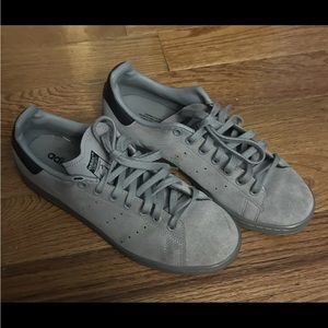 Size 8 - adidas Stan Smith Gray Suede